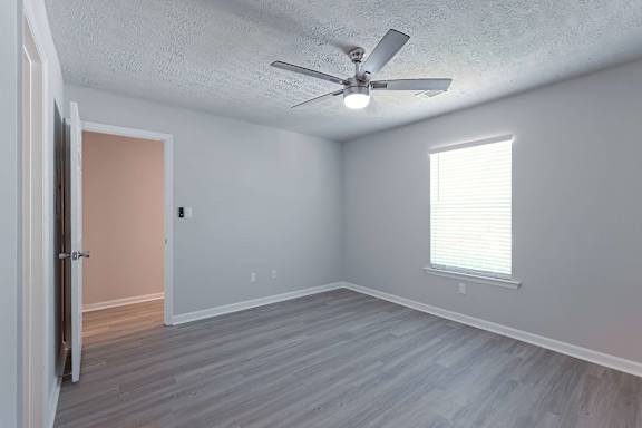 Large square window in a room at Sanctuary Apartments and Townhomes, Augusta
