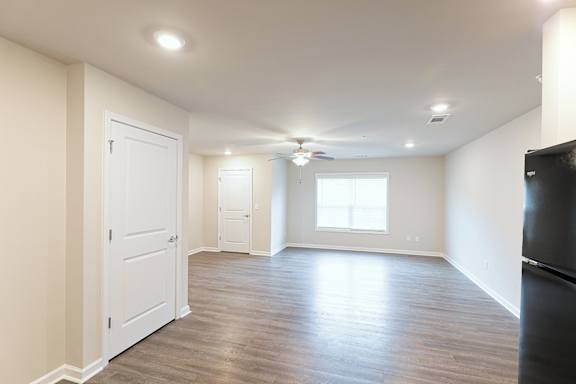 Living room floors at The Vista Apartments &amp; Townhomes, Warrenville, South Carolina