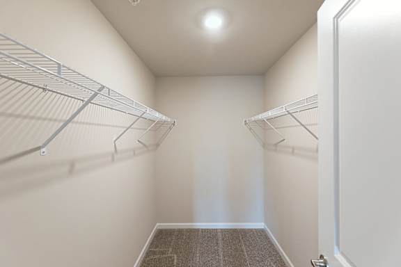 closet with light at The Vista Apartments &amp; Townhomes, Warrenville, SC