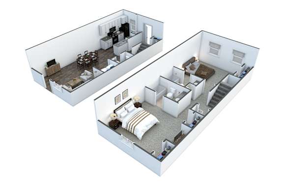 Charger Floor Plan at Helena Springs, Augusta, GA