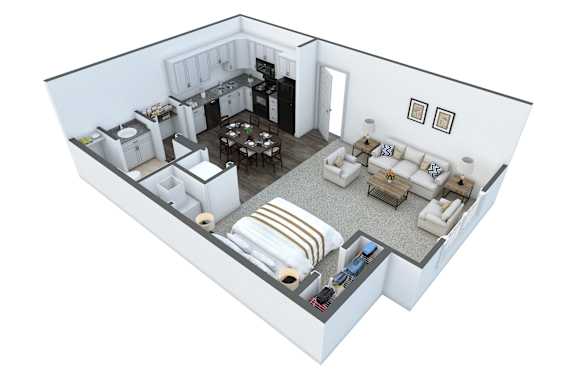 Derby Floor Plan at Helena Springs, Augusta