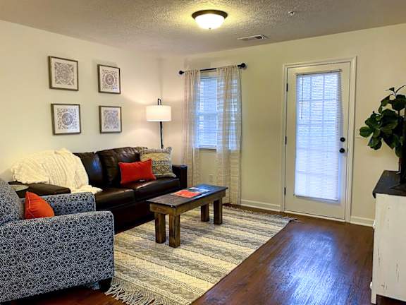 Living Room Interior at Helena Springs, Georgia, 30909