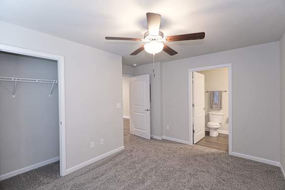 Beige Carpet In Bedroom at Helena Springs, Georgia