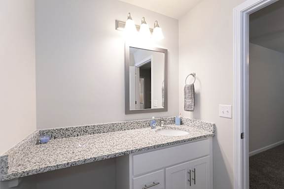 Granite Countertop In Bathroom at Helena Springs, Augusta, 30909