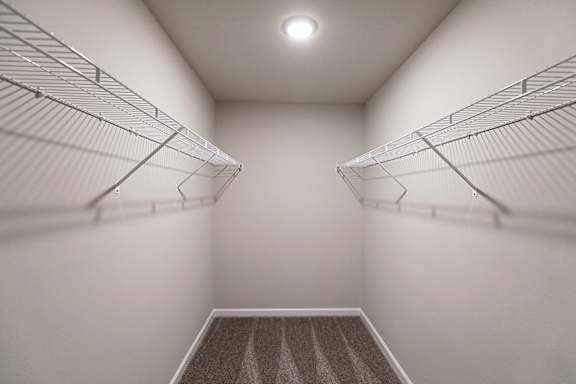 Built-In Shelving In Closet at Helena Springs, Augusta, GA 30909