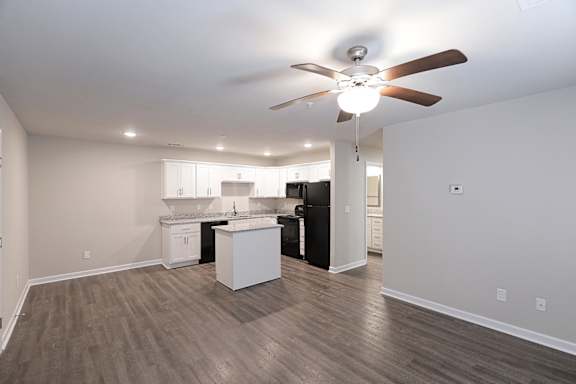 Living Room And Kitchenat Helena Springs, Augusta, 30909