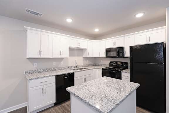 Granite Countertop Kitchen at Helena Springs, Augusta, GA