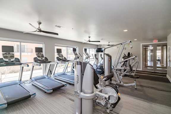 Cardio Machines In Gym at The Maywood, Oklahoma City, OK, 73104