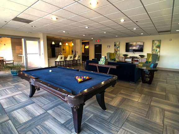 Game Room With Billiards at The Maywood, Oklahoma City