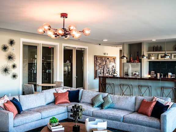 Resident Clubroom at The Maywood, Oklahoma City, OK, 73104