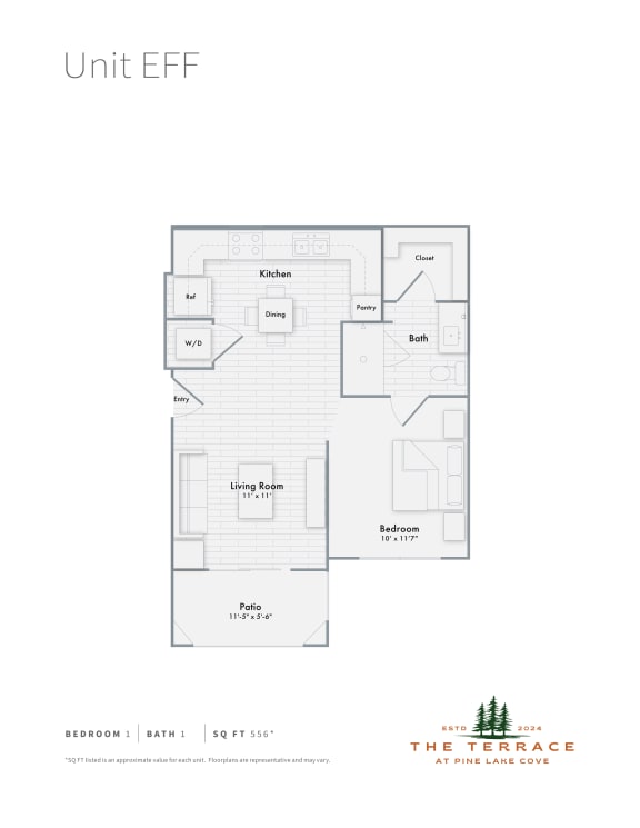 Eff Studio apartment