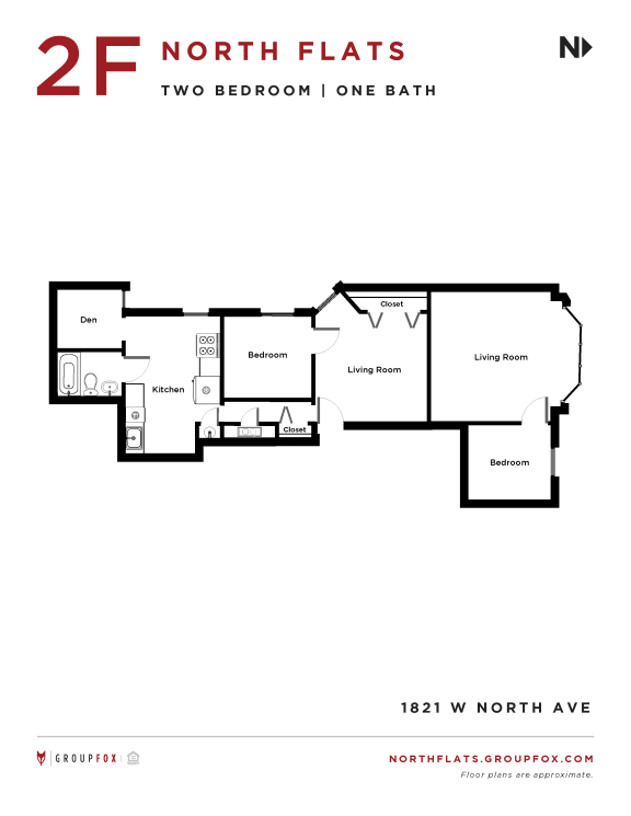 North Flats Two Bedroom Apartment