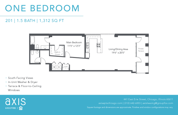 Axis One Bedroom Loft