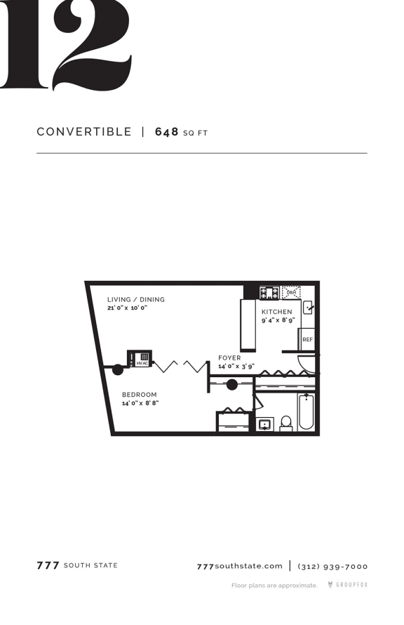 777 South State - Floorplan 12