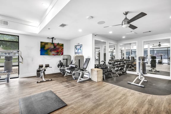 the estates at tanglewood | fitness center