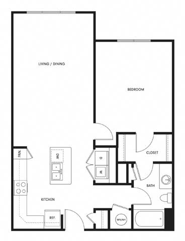 a black and white floor plan of a residence