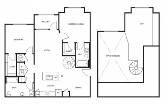 a blueprint of a floor plan of a house