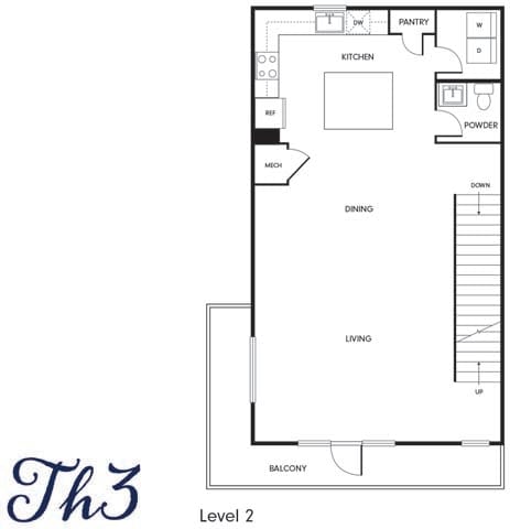 the plan of the third floor of the house
