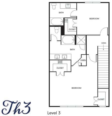 the floor plan 1 bedroom with loft