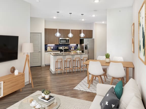 couch dining table kitchen island