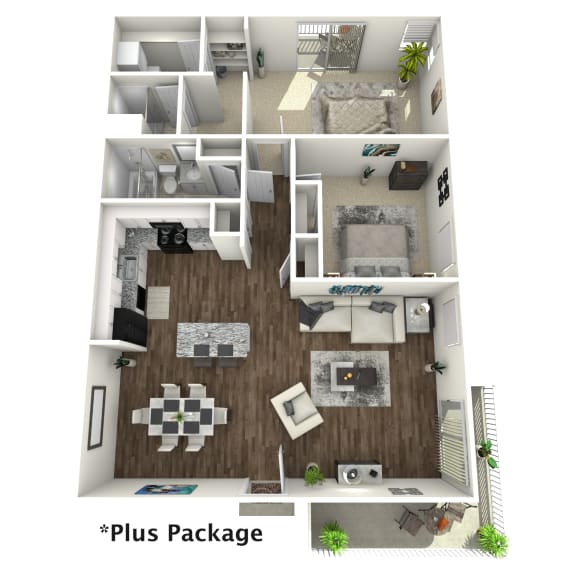 a 1 bedroom floor plan 980 sq ft