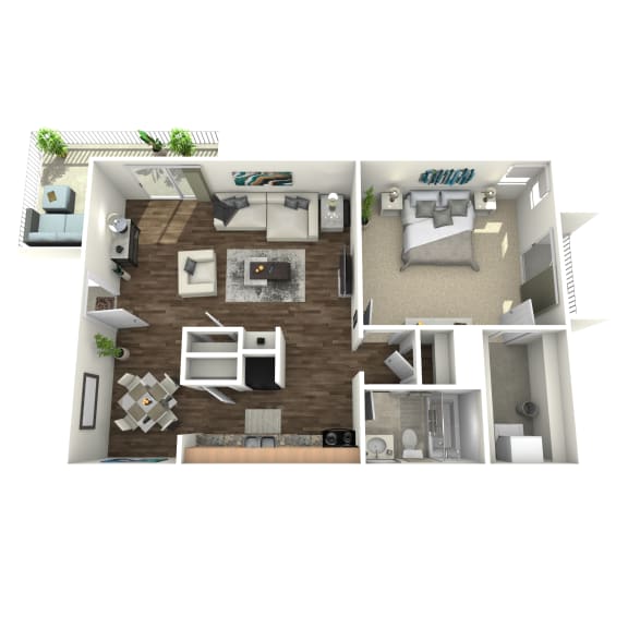 a floor plan image of the acadia apartments in houma, la