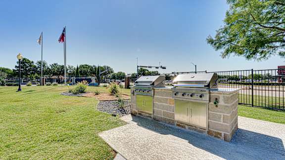Grill Area at Highland Luxury Living, Lewisville, TX, 75067
