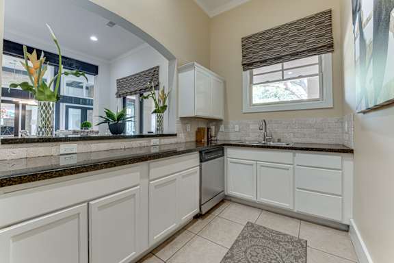 Open Kitchen at The Brazos Apartments, Texas, 75287
