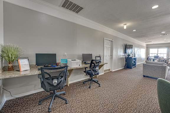 Co-working Space at Cleburne Terrace Apartments, Texas, 76033