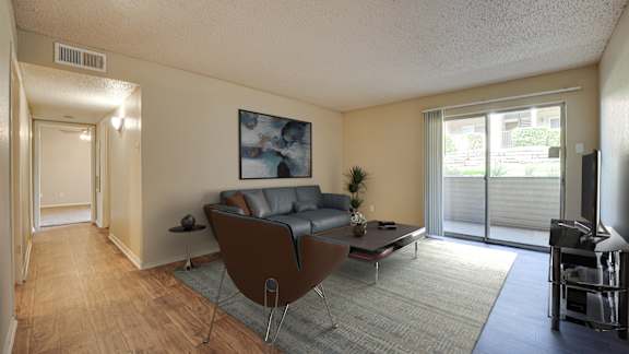 Family Living Room at Copper Hill Apartments, Bedford, Texas
