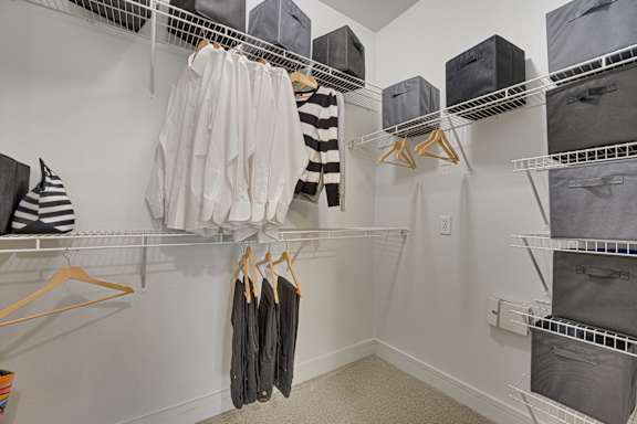 Closet at Easton Apartments, Texas, 75206