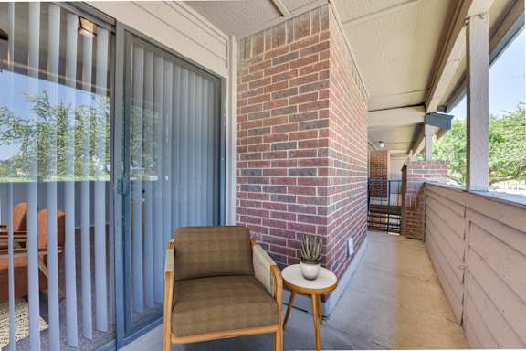 Residential Balcony at Indian Creek Apartments, Carrollton, 75007