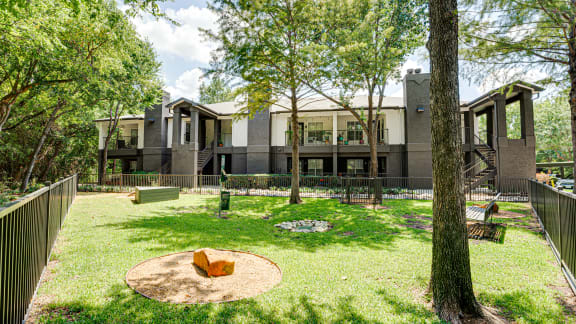 Property Exterior and Green Space at Knox Allen Station, Allen, 75002