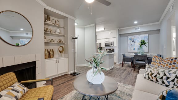 Stylish Living Room at Mason, McKinney, TX, 75069