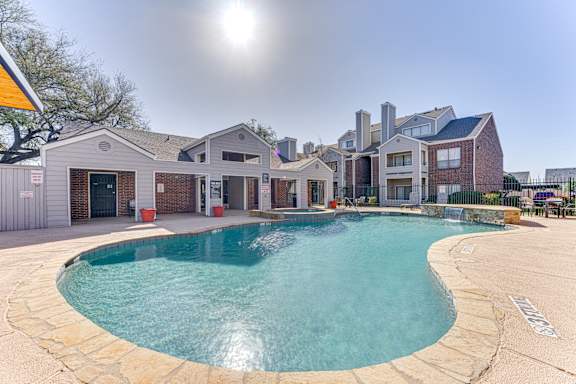 A swimming pool at Wilson Crossing, Texas, 75104