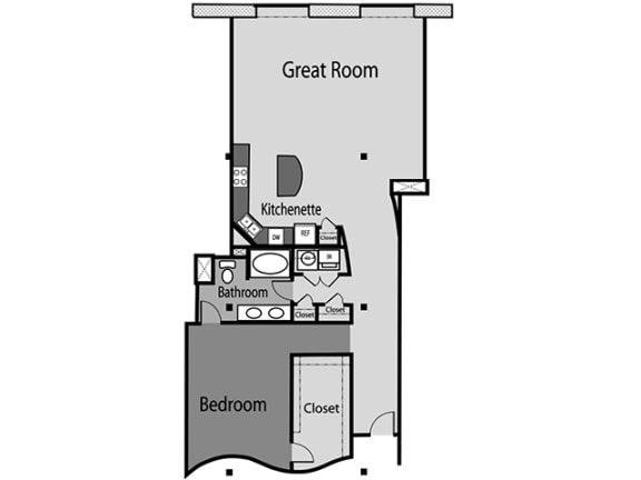 East End Lofts floor plan