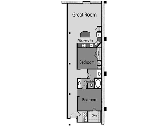 East End Lofts floor plan
