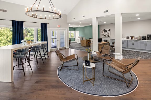our apartments showcase a naturally well lit living room