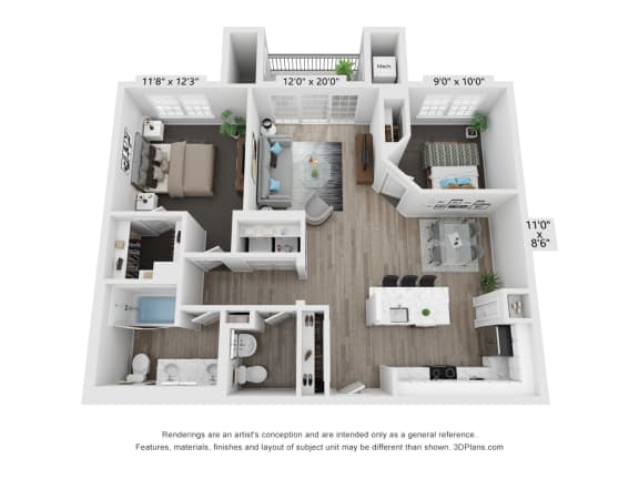 Floor Plan  B2
