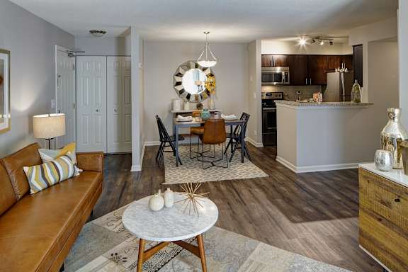 Spacious Living Room at Brookdale on the Park, Naperville, IL, 60563
