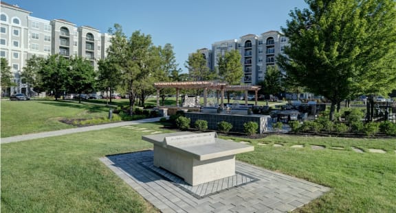Outdoor Activities at The MilTon Luxury Apartments, Illinois