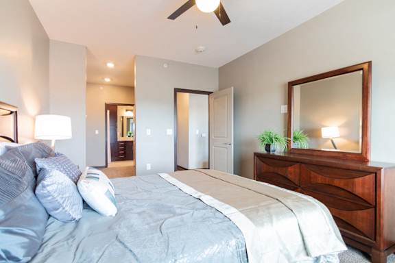 Bedroom at 360 at Jordan West