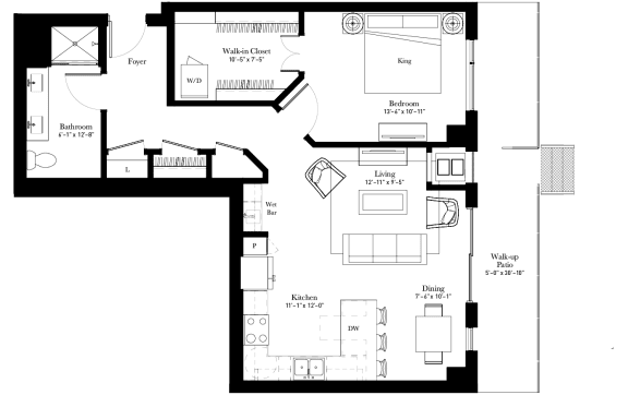 Marigold apartment floor plan