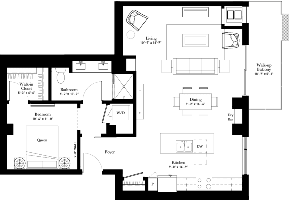 Geranium apartment floor plan