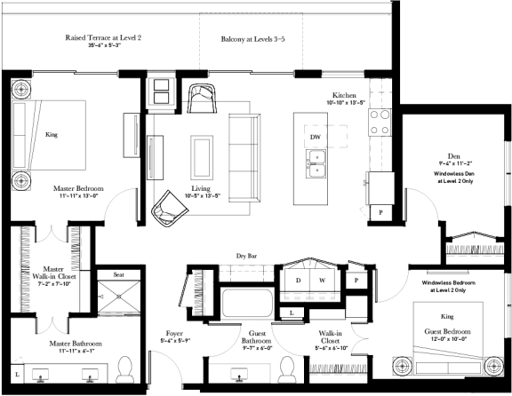 Pennycress apartment floor plan