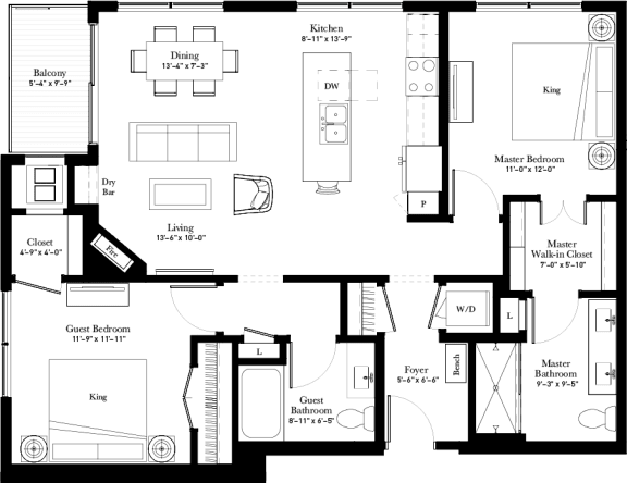 Signature Cosmos apartment floor plan