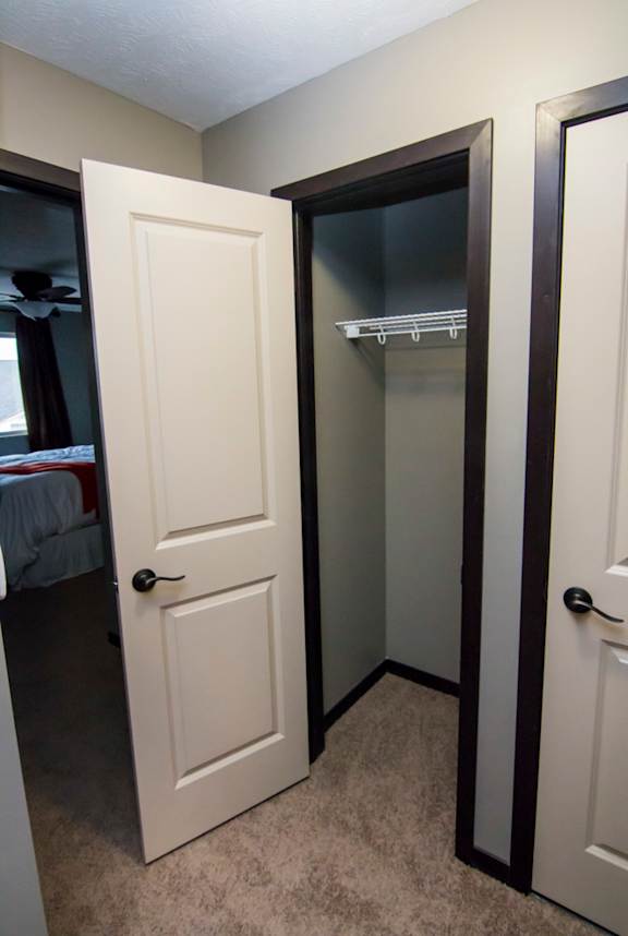 Small hall closet