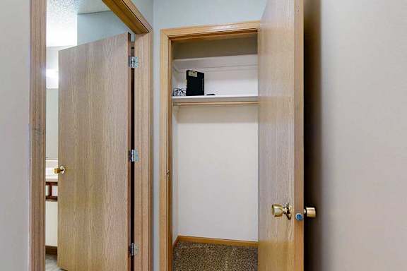 large walk-in closet