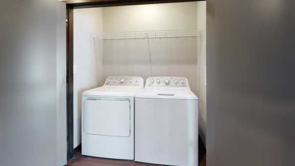 Washer and sryer included in some apartments at Northridge in North Lincoln NE
