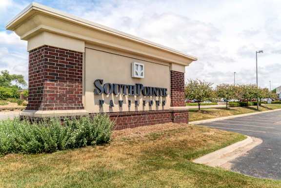 South Pointe Pavilions near Williamsburg Park Apartments in South Lincoln, Nebraska